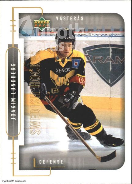 NHL 1999-00 Swedish Upper Deck - No 189 - Joakim Lundberg