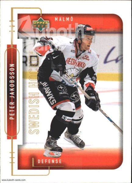 NHL 1999-00 Swedish Upper Deck - No 155 - Peter Jakobsson