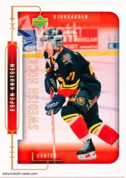 NHL 1999-00 Swedish Upper Deck - No 49 - Espen Knutsen