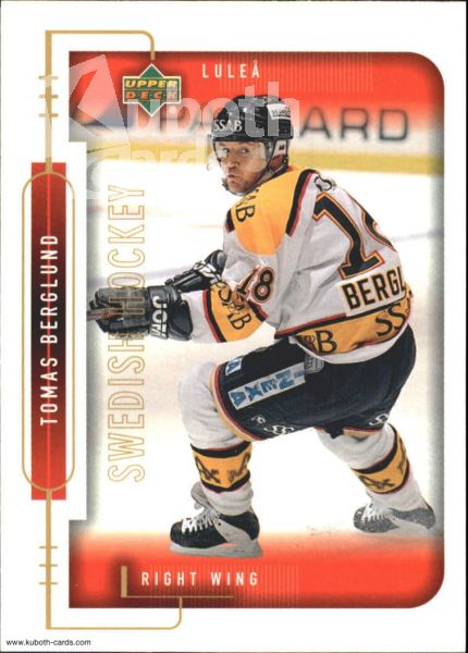 NHL 1999-00 Swedish Upper Deck - No 143 - Tomas Berglund