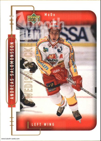 NHL 1999-00 Swedish Upper Deck - No 175 - Salomonsson