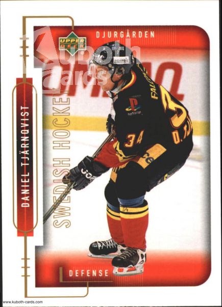 NHL 1999-00 Swedish Upper Deck - No 39 - Daniel Tjärnqvist