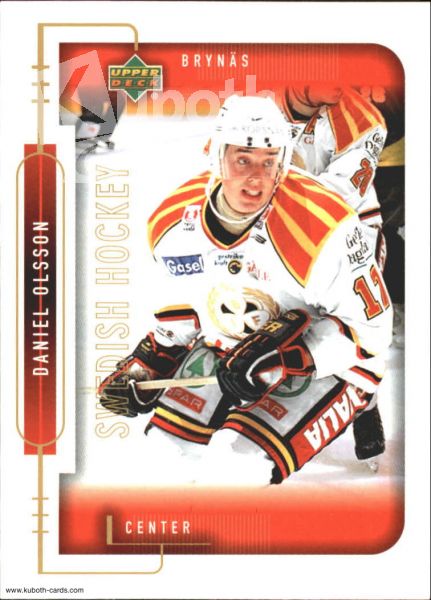 NHL 1999-00 Swedish Upper Deck - No 33 - Johan Lindström