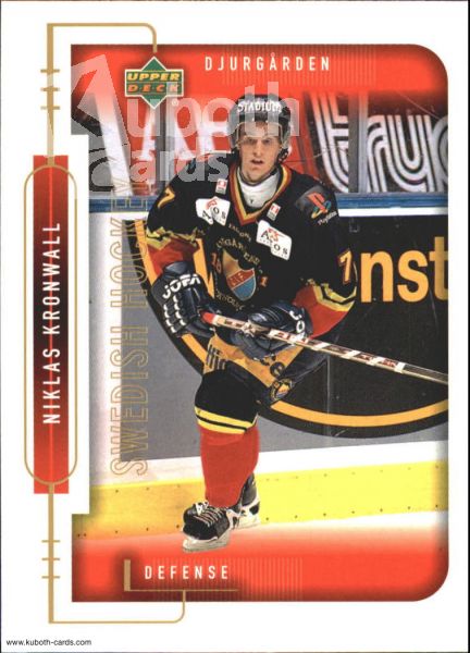 NHL 1999-00 Swedish Upper Deck - No 37 - Niklas Kronwall