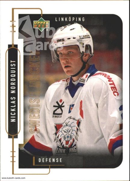 NHL 1999-00 Swedish Upper Deck - No 123 - Nicklas Nordquist