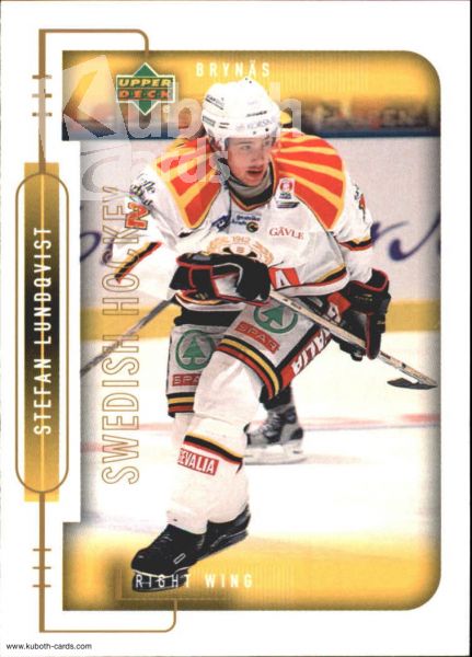 NHL 1999-00 Swedish Upper Deck - No 26 - Stefan Lundqvist