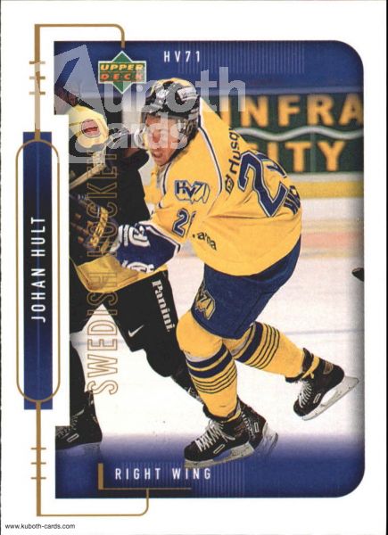 NHL 1999-00 Swedish Upper Deck - No 99 - Johan Hult