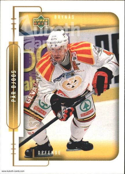 NHL 1999-00 Swedish Upper Deck - No 22 - Pär Djoos