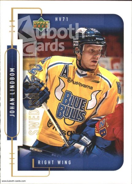 NHL 1999-00 Swedish Upper Deck - No 102 - Johan Lindbom