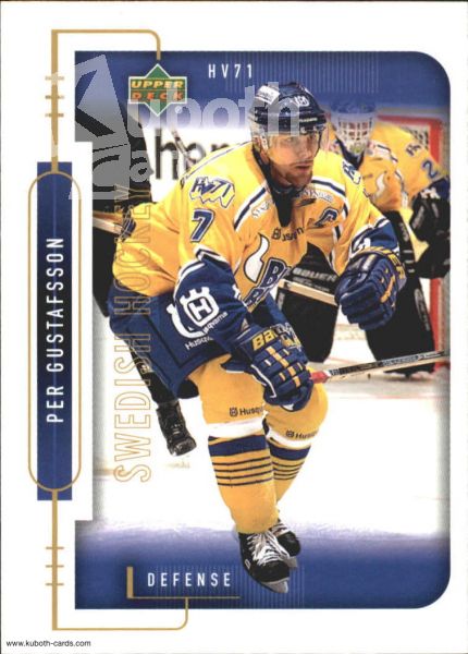 NHL 1999-00 Swedish Upper Deck - No 89 - Per Gustafsson