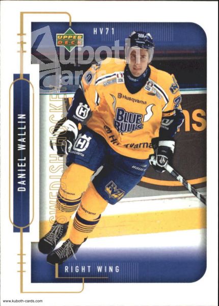 NHL 1999-00 Swedish Upper Deck - No 101 - Daniel Wallin