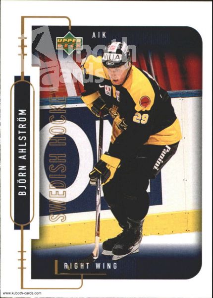 NHL 1999-00 Swedish Upper Deck - No 10 - Björn Ahlström