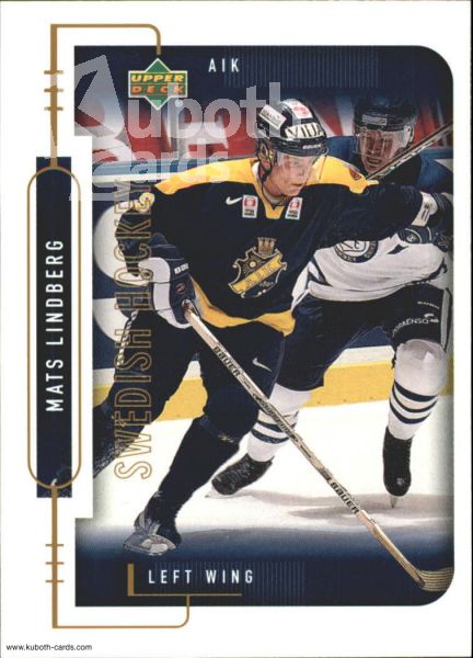 NHL 1999-00 Swedish Upper Deck - No 16 - Mats Lindberg