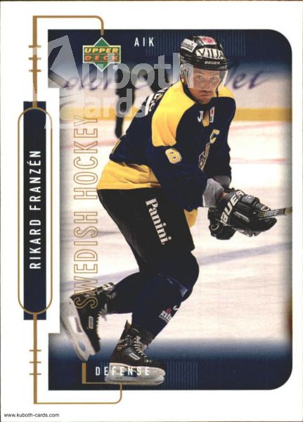 NHL 1999-00 Swedish Upper Deck - No 2 - Rikard Franzén