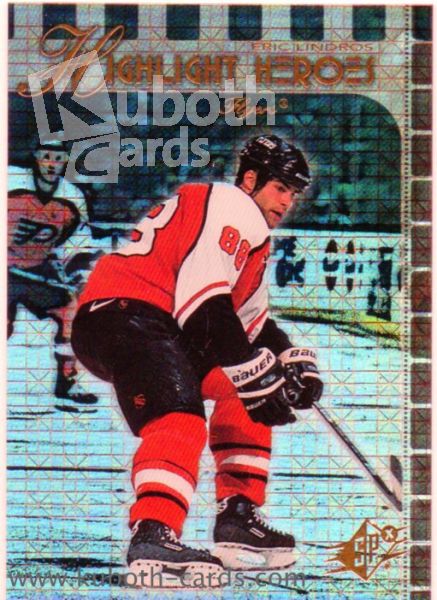 NHL 1999-00 SPx Hightlight Heroes - No HH9 - Eric Lindros