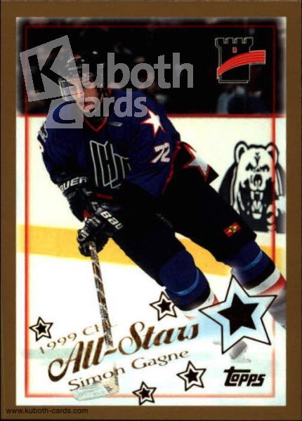 NHL 1999-00 O-Pee-Chee - No 251 - Simon Gagne