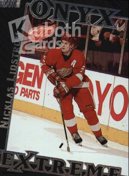 NHL 1999-00 Stadium Club Onyx Extreme - No OE7 - Lidstrom