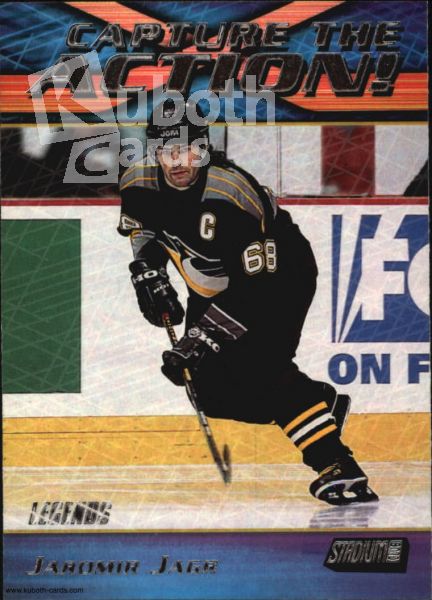 NHL 1999-00 Stadium Club Capture the Action - No CA26 - Jaromir Jagr