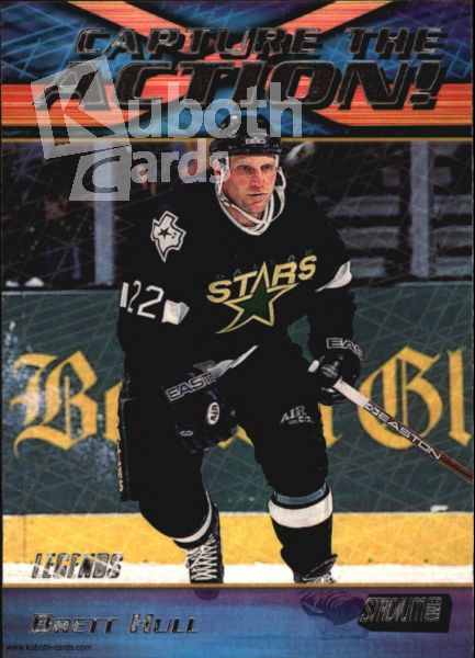 NHL 1999-00 Stadium Club Capture the Action - No CA28 - Brett Hull