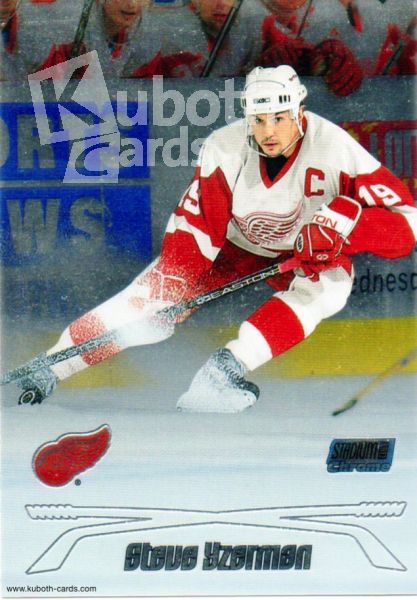 NHL 1999-00 Stadium Club Chrome Oversized - No 16 - Steve Yzerman