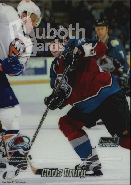 NHL 1999-00 Stadium Club Chrome Refractors - No 36 - Drury