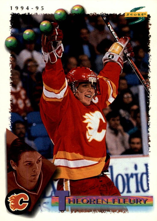NHL 1994 / 95 Score - No 69 - Theoren Fleury