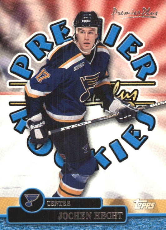 NHL 1999-00 Topps Premier Plus Premier Rookies - No PR6 - Jochen Hecht