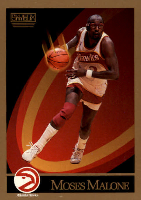 NBA 1990-91 SkyBox - No 6 - Moses Malone