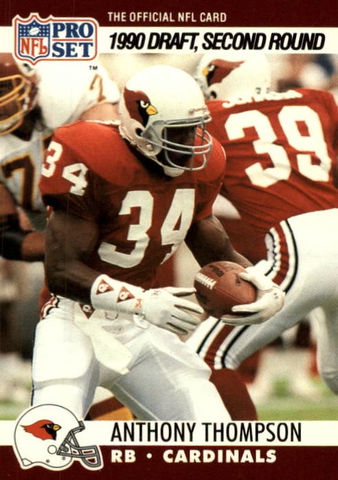 NFL 1990 ProSet - No 700 - Anthony Thompson