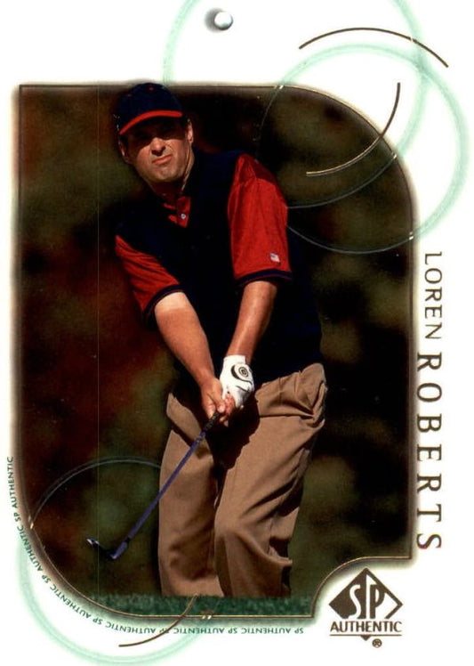 Golf 2001 SP Authentic - No 25 - Loren Roberts