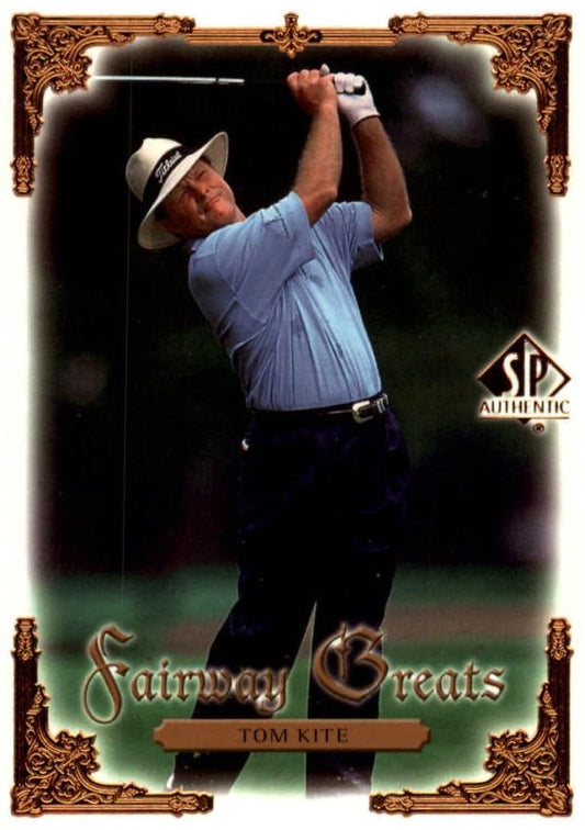 Golf 2001 SP Authentic - No 106 - Tom Kite