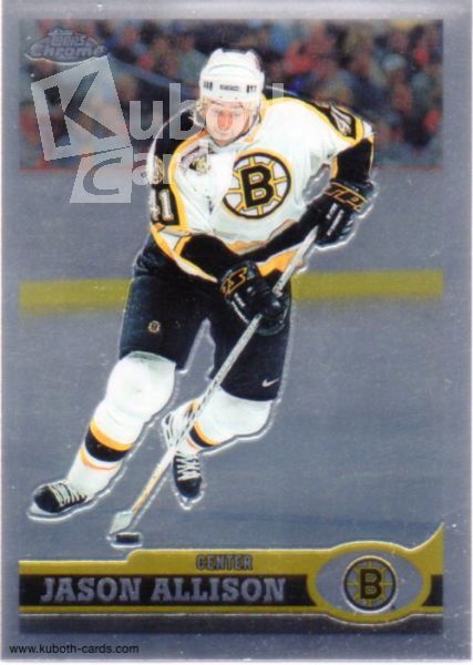 NHL 1999-00 Topps Chrome - No 109 - Jason Allison