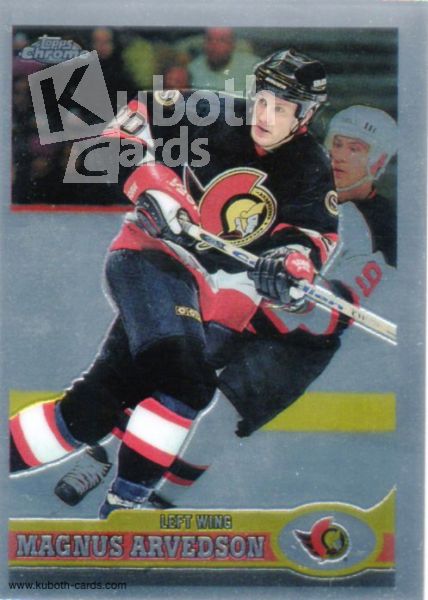 NHL 1999-00 Topps Chrome - No 135 - Magnus Arvedson