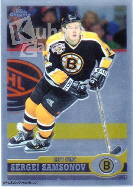 NHL 1999-00 Topps Chrome - No 152 - Sergei Samsonov