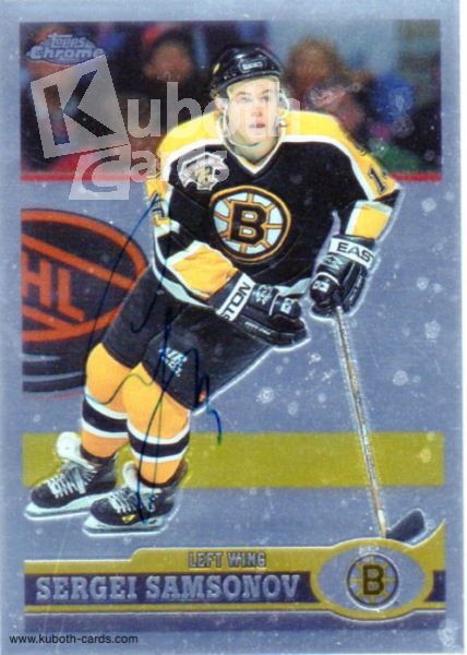 NHL 1999-00 Topps Chrome - No 152 - Sergei Samsonov