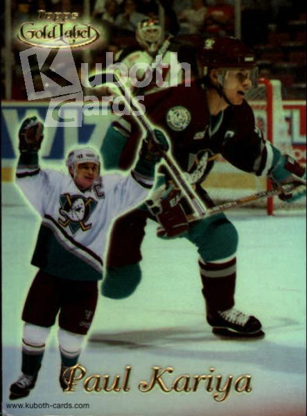 NHL 1999-00 Topps Gold Label Class 1 - No 13 - Kariya