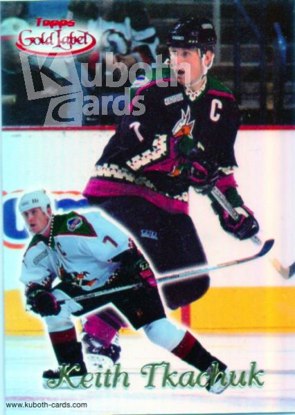 NHL 1999-00 Topps Gold Label Class 1 Red - No 6 - Tkachuk