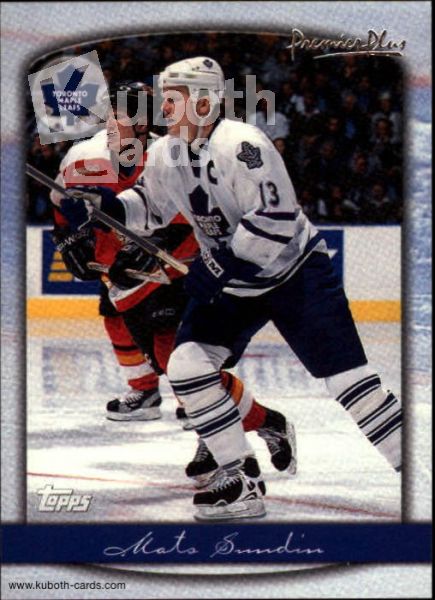 NHL 1999-00 Topps Premier Plus - No. 54 - Mats Sundin