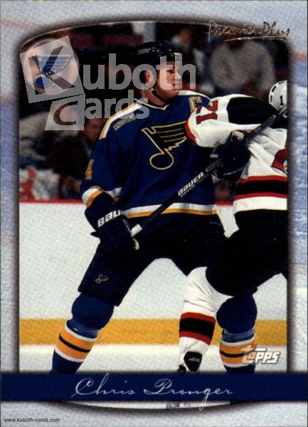 NHL 1999-00 Topps Premier Plus - No. 41 - Chris Pronger