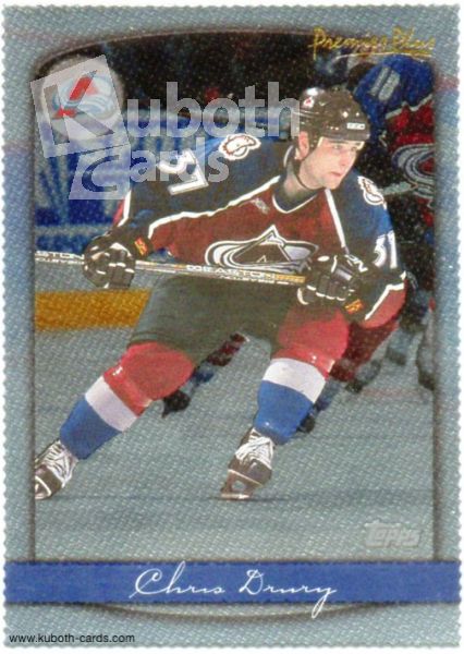 NHL 1999-00 Topps Premier Plus Foil Parallel - No 8 - Drury