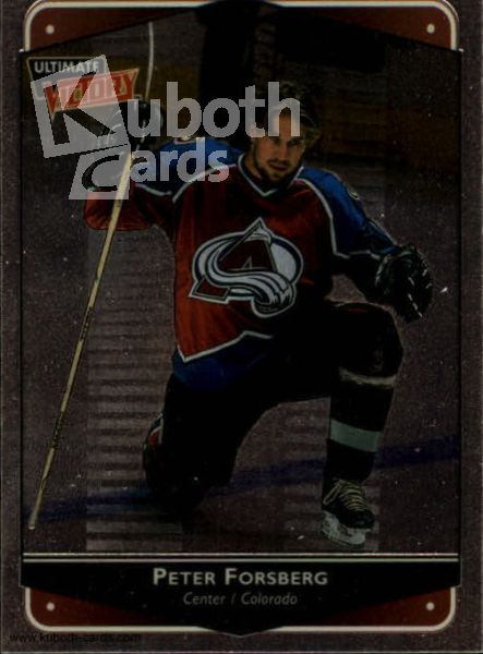 NHL 1999-00 Ultimate Victory - No 26 - Peter Forsberg