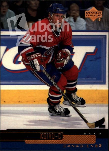 NHL 1999-00 Upper Deck - No 67 - Saku Koivu