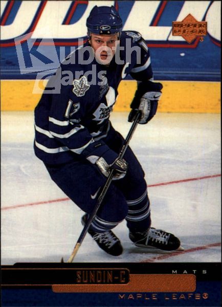 NHL 1999-00 Upper Deck - No 121 - Mats Sundin