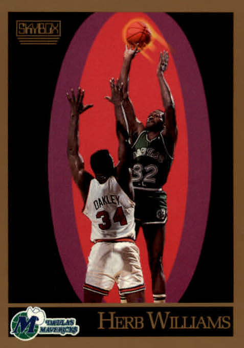 NBA 1990-91 SkyBox - No 70 - Herb Williams