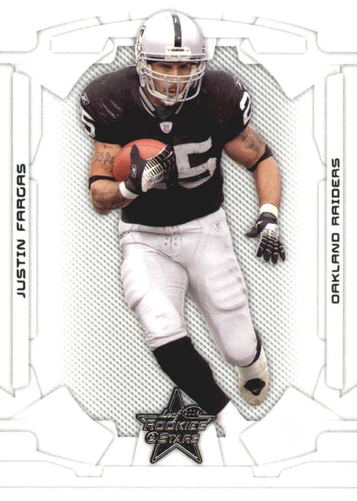 NFL 2008 Leaf Rookies and Stars - No 70 - Justin Farcas