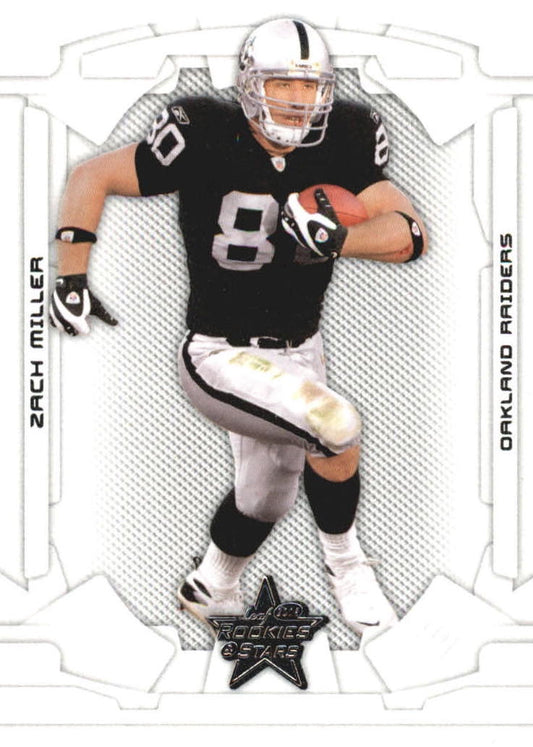 NFL 2008 Leaf Rookies and Stars - No 71 - Zach Miller