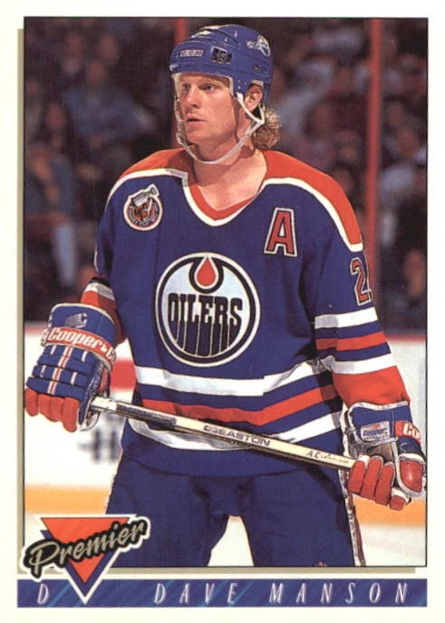 NHL 1993-94 OPC Premier - No 71 - Dave Manson