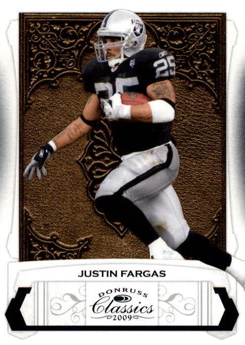 NFL 2009 Donruss Classics - No 71 - Justin Fargas