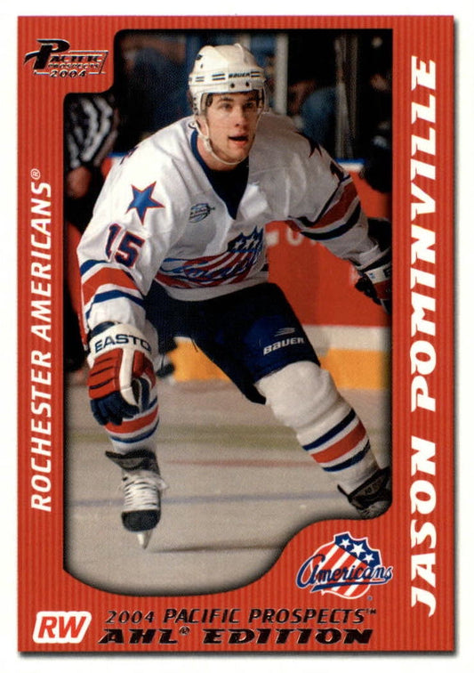NHL 2003-04 Pacific AHL Prospects - No 71 - Jason Pominville