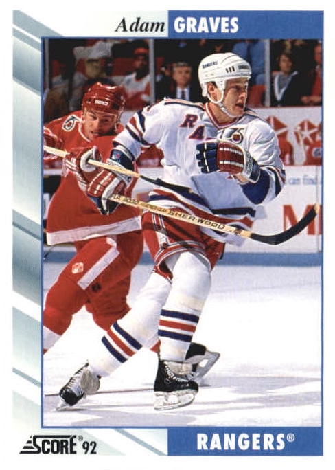 NHL 1992 / 93 Score - No 71 - Adam Graves